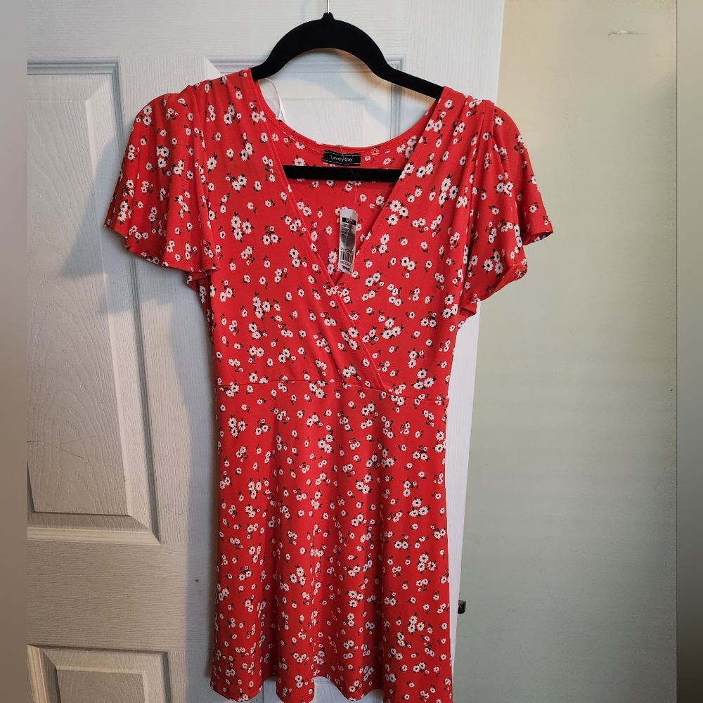 Mini baby doll dress
